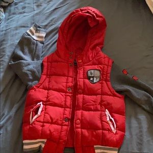 Kids U. S polo assn coat size 7
